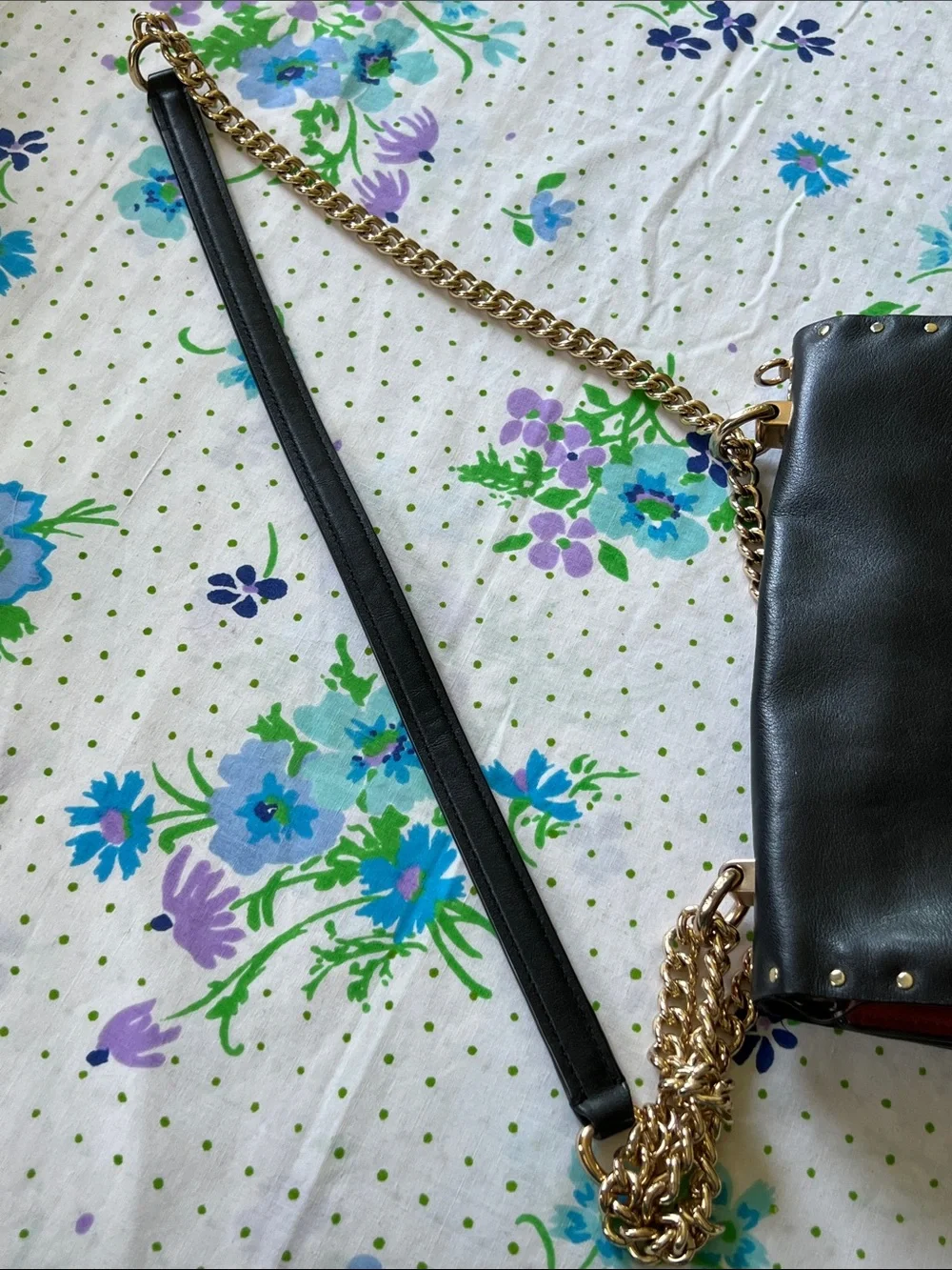 Coach Klare Leather Brown Monogram Crossbody with Snake Print Accent